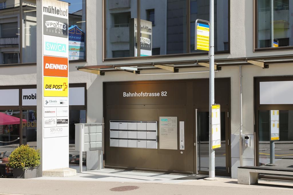 豪斯一号服务公寓酒店 Uzwil 外观 照片